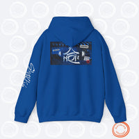 Thumbnail for SKZHOP HIPTAPE Release Crewneck Hoodie, Unisex Stray Kids Album Merch Front Back Sleeve, SKZ BangChan Felix Hyunjin Changbin KPop Shirt