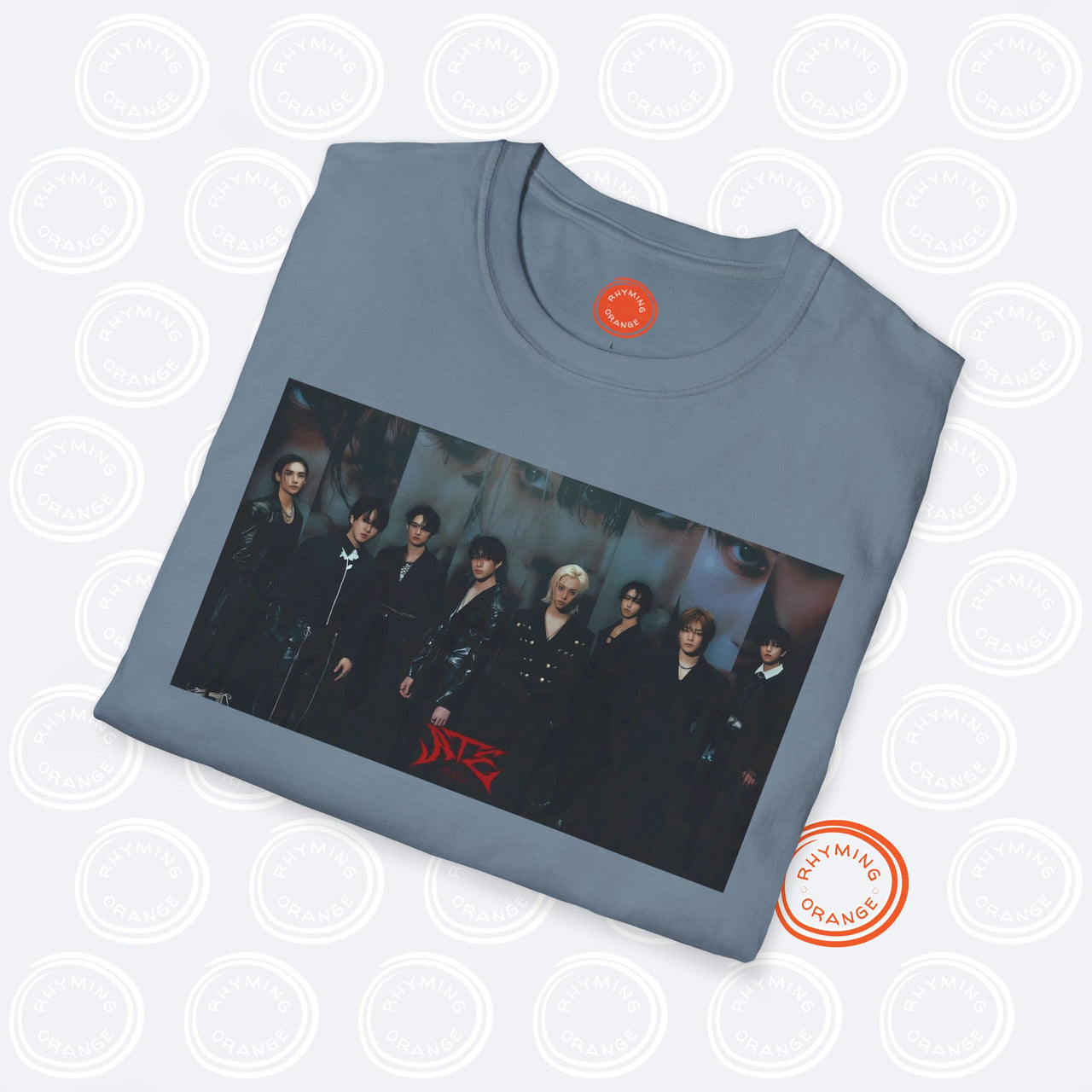 Stray Kids DominATE World Group Photo Tour Tee, SKZ Concert Unisex Softstyle T-Shirt Merch, BangChan Felix Hyunjin Changbin KPop Shirt