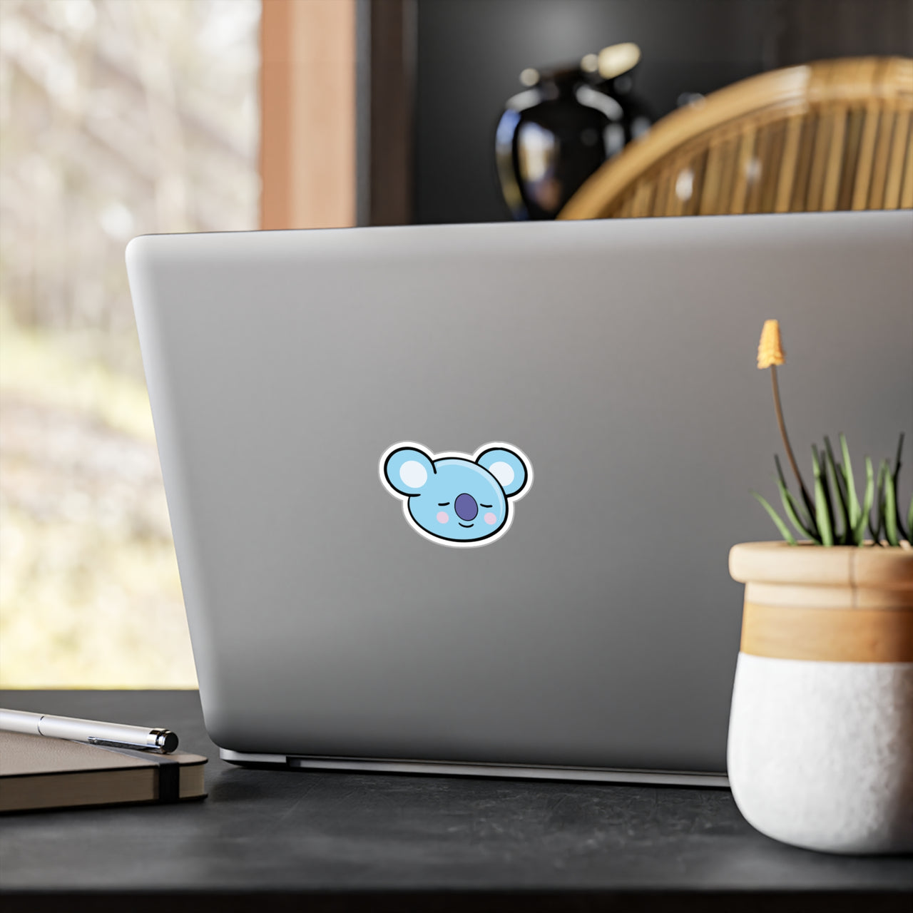 BTS Koya BT21 Vinyl Kiss-Cut Decals, 3" & 6" Bt21 RM Character Stickers