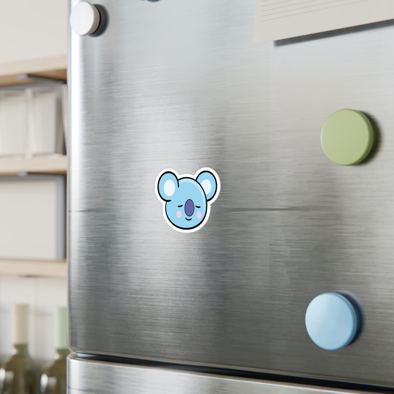 BTS Koya BT21 Vinyl Kiss-Cut Decals, 3" & 6" Bt21 RM Character Stickers