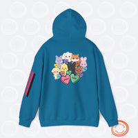 Thumbnail for Personalized Aniteez Candy Hearts Hoodie, ATEEZ Custom Valentine's Unisex Sweatshirt, ATZ KPop Merch