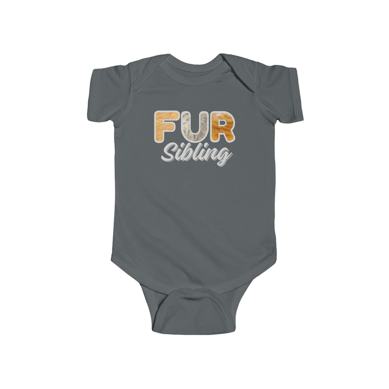 Custom Baby Announcement Bodysuit, Shower Gift for Pet Owners, Dog Cat Sibling Pregnancy Gift, Furry Letter Infant Onesie, Expecting Mom