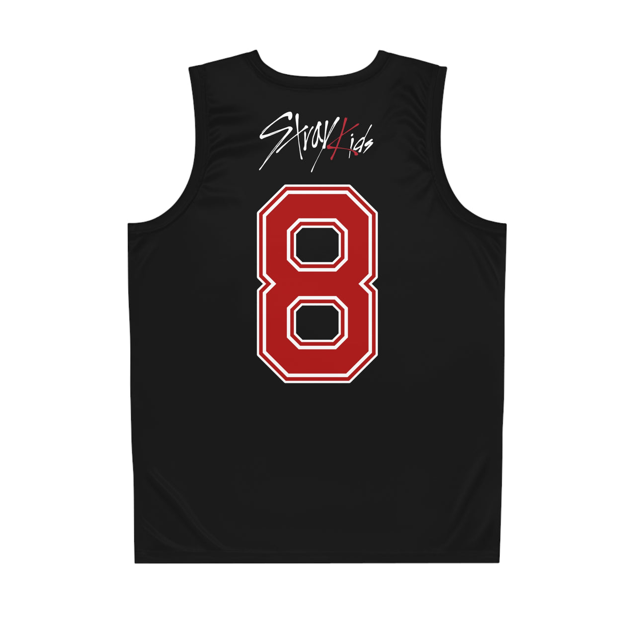 Personalized Stray Kids DominATE Tour Basketball Jersey, All-Over-Print (AOP) SKZ Sleeveless Sports Shirt, Custom StrayKids Jersey