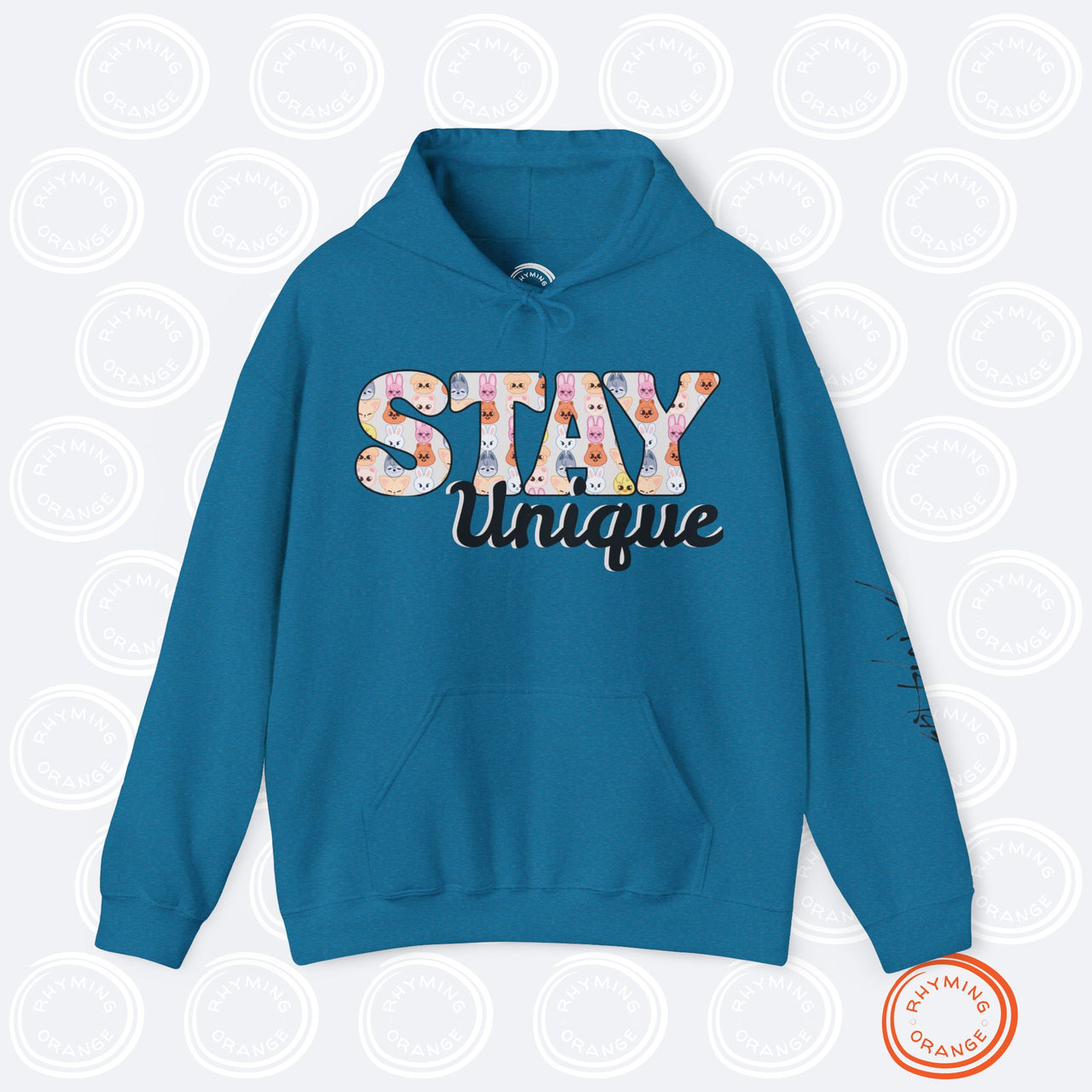 Custom Stray Kids SKZoo STAY Motivation Comfort Colors Hoodie, StrayKids Inspirational Design Hooded Sweatshirt, SKZ KPop Merch Shirt