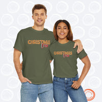 Thumbnail for Personalized Christmas Crew Gingerbread Couples Tees, Custom Holidays Couple Tshirts, Matching Outfits Adult Shirt, Pair Pajamas PJs