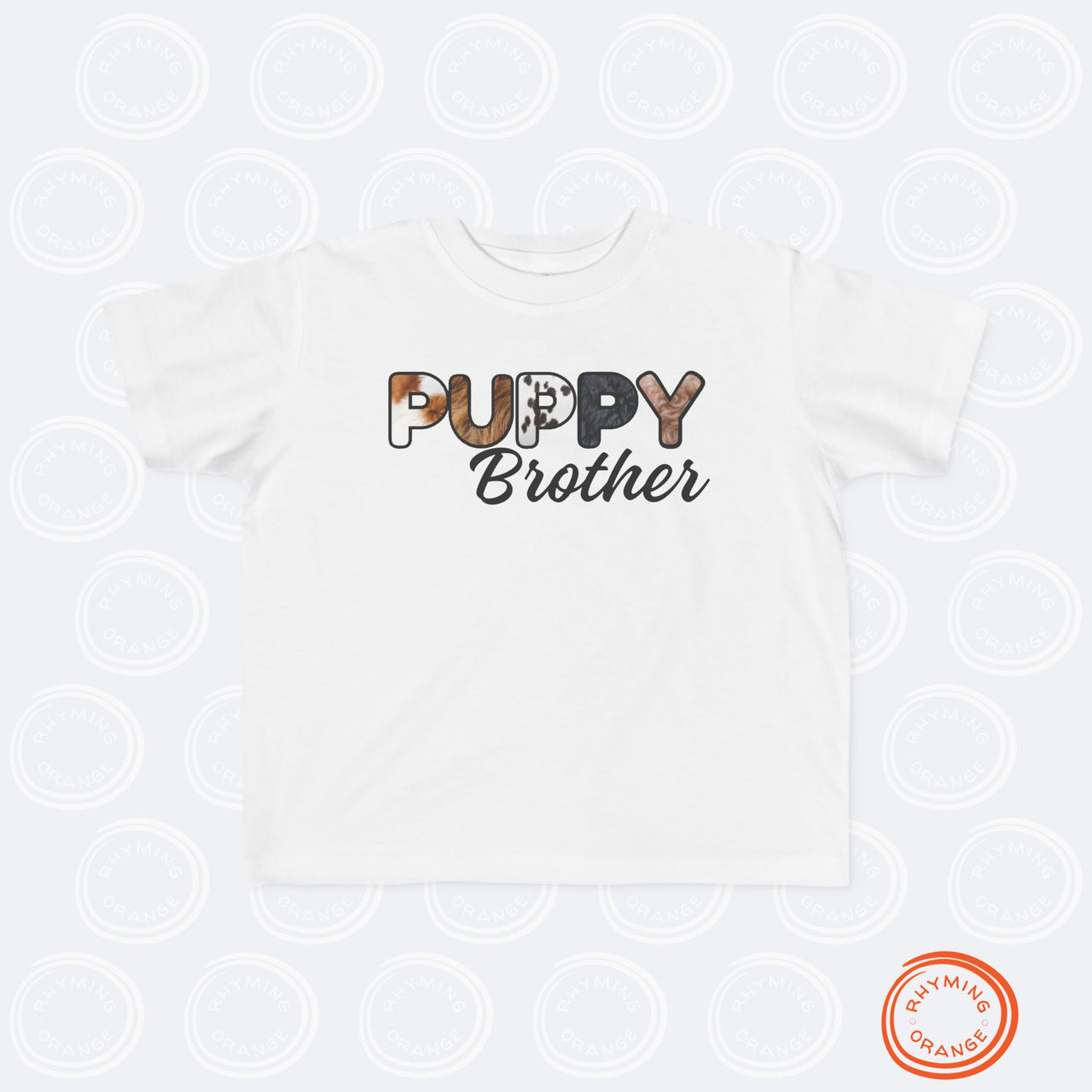 Dog Brother Toddler Tee, Furry Letter Custom Tshirt Pet Sibling, Birthday Gift, Expecting Mom Gift, Kid Dog Shirt, Family Pajamas, Boy tee