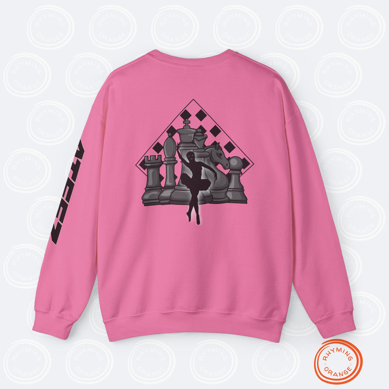 ATEEZ "Ice on My Teeth" Sweatshirt, Music Video-inspired Unisex Heavy Blend Shirt, Atiny KPop Merch, Chess & Masked Ballerina Design