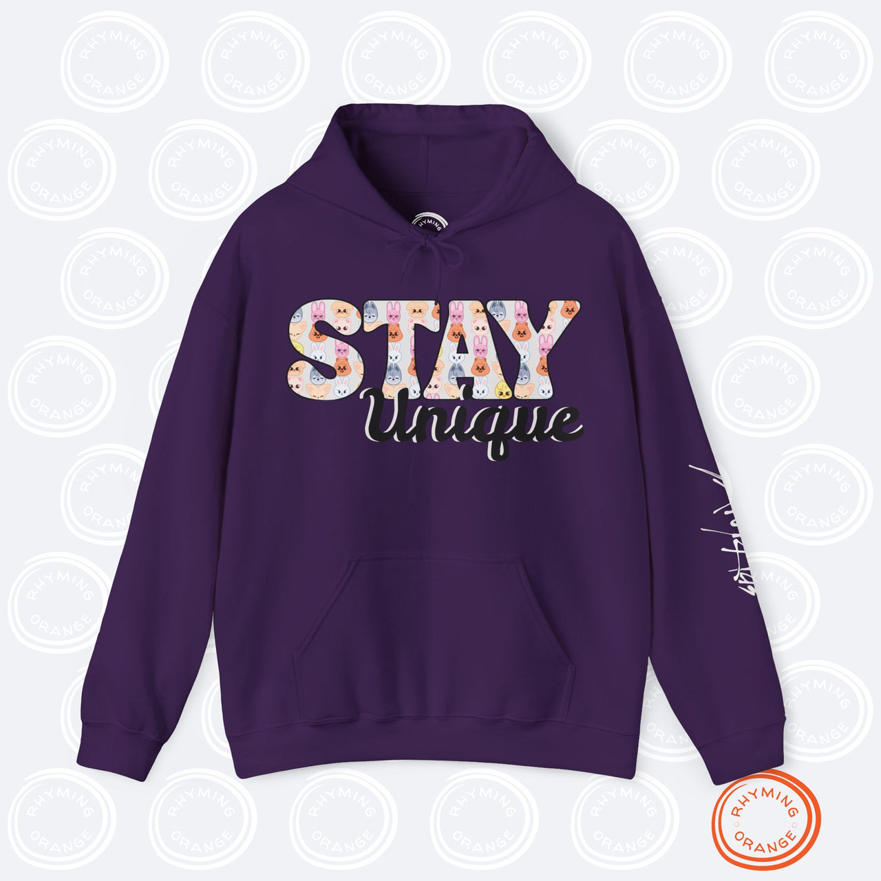 Custom Stray Kids SKZoo STAY Motivation Comfort Colors Hoodie, StrayKids Inspirational Design Hooded Sweatshirt, SKZ KPop Merch Shirt