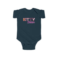 Thumbnail for Custom Infant Bodysuit for Cat Brother or Sister, Furry Letter Onesie for Pet Sibling, Baby Shower Gift, New Baby Gift, Expecting Mom Gift