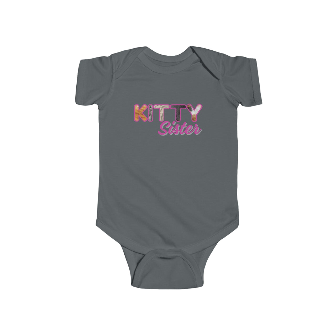 Custom Infant Bodysuit for Cat Brother or Sister, Furry Letter Onesie for Pet Sibling, Baby Shower Gift, New Baby Gift, Expecting Mom Gift