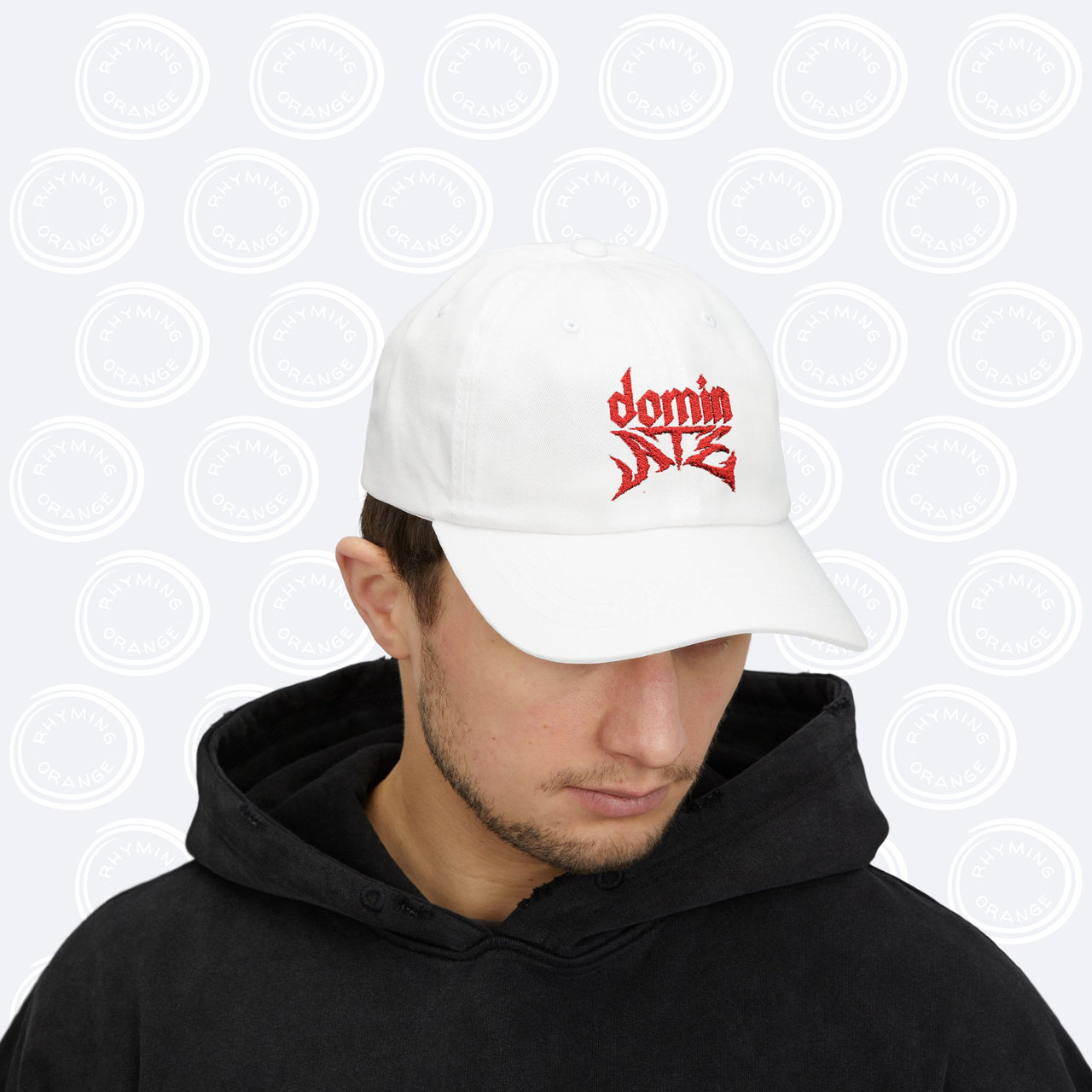 Stray Kids DominATE Tour Embroidered Classic Baseball Cap, 100% Cotton SKZ Embroidery Dad Cap, StrayKids Merch Hat, STAY fan apparel