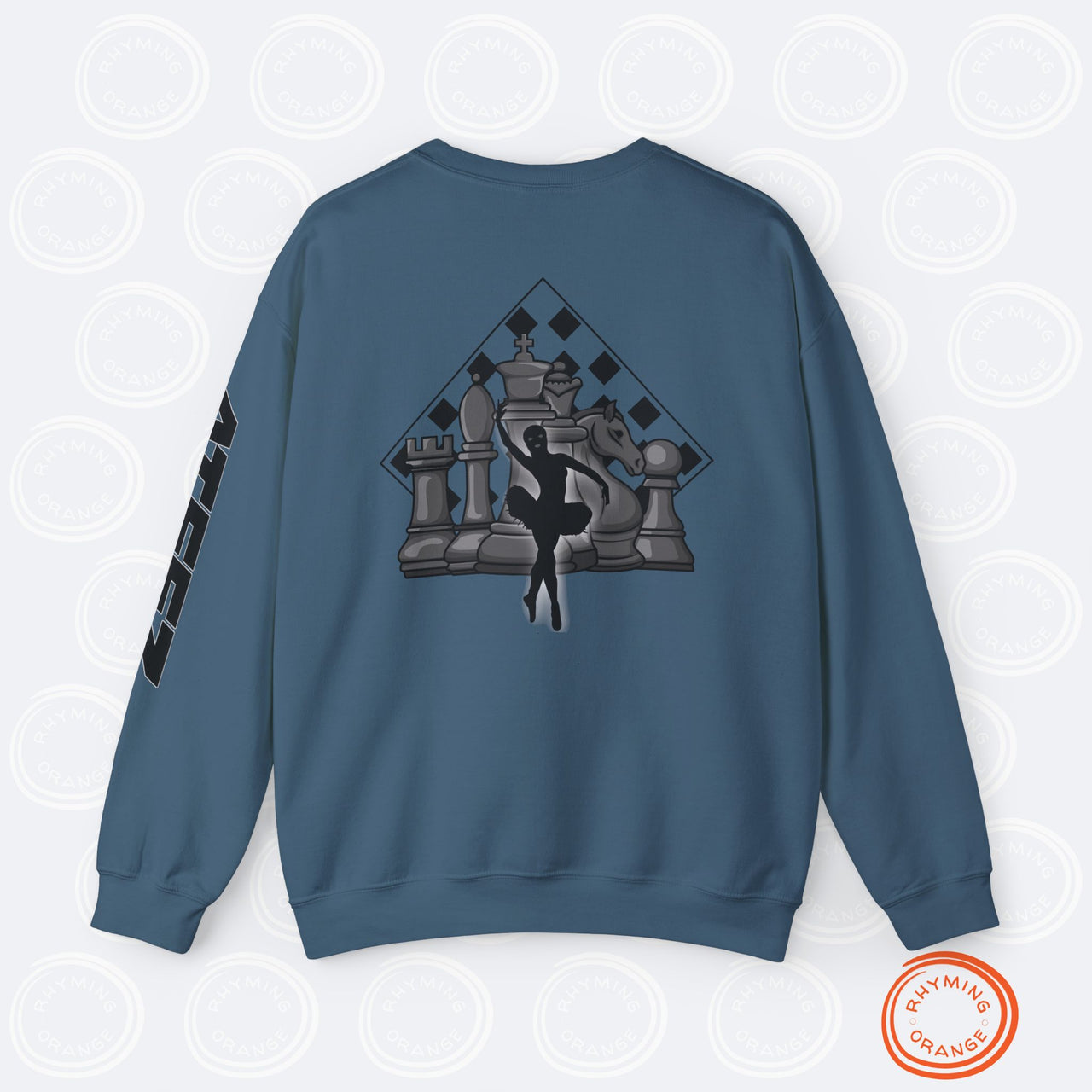 ATEEZ "Ice on My Teeth" Sweatshirt, Music Video-inspired Unisex Heavy Blend Shirt, Atiny KPop Merch, Chess & Masked Ballerina Design