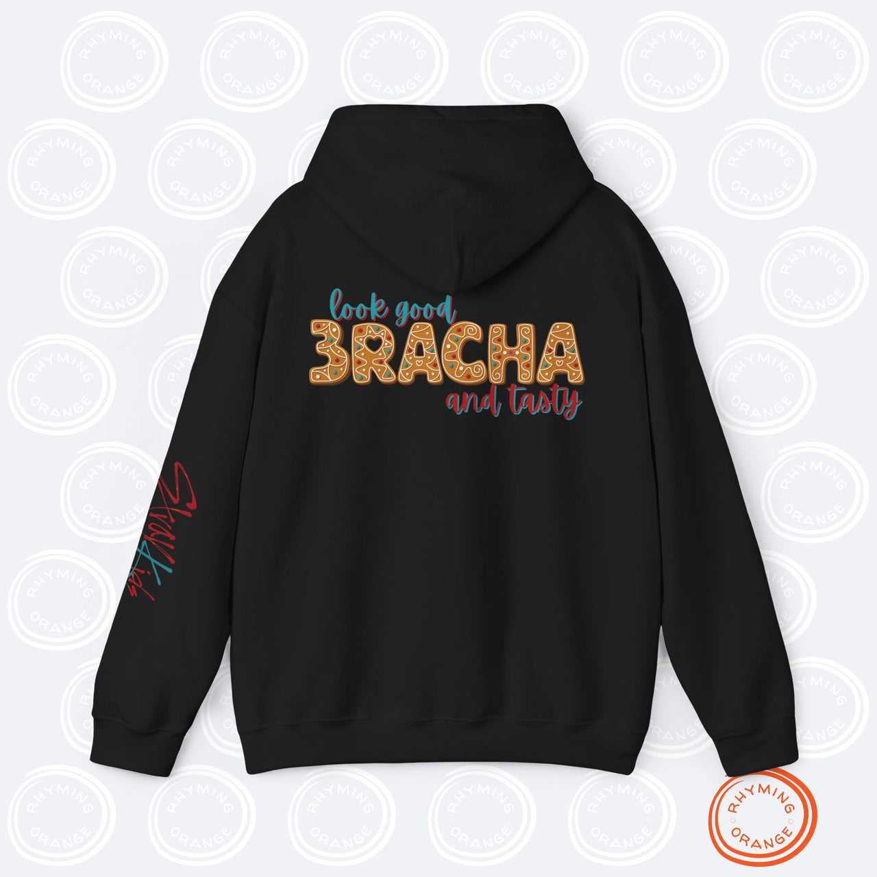 3Racha Holiday Hoodie, Stray Kids "Look Good & Tasty" Unisex Hooded Sweatshirt, SKZ Kpop Merch, StrayKids Changbin Bangchan Han Jisung