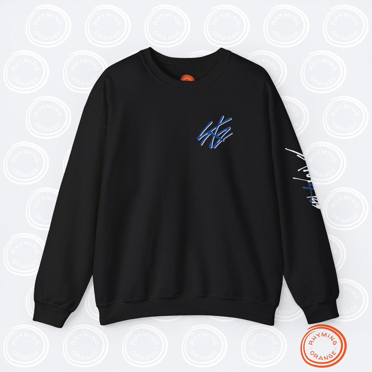 SKZHOP HIPTAPE Release Crewneck Sweatshirt, Unisex Stray Kids Album Merch Front Back Sleeve Print, SKZ BangChan Felix Hyunjin KPop Shirt