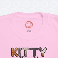 Thumbnail for Cat Brother Toddler Tee, Furry Letter Custom Tshirt Pet Sibling, Birthday or Baby Shower Gift, Kid Gift, Boy Cat Shirt, Family Pajamas