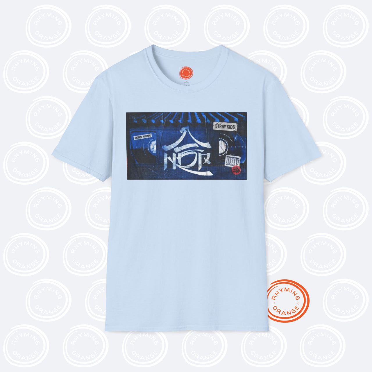 SKZHOP HIPTAPE Release Comfort Colors Tee, Unisex Stray Kids Album Merch Front Print T-Shirt, SKZ BangChan Felix Hyunjin KPop Shirt