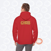 Thumbnail for Personalized Christmas Crew Gingerbread Hoodie, Custom Holidays Hooded Sweatshirt, Family Matching Outfits Adult Hoodie, Christmas Pajamas