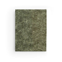 Thumbnail for Moss and Leather Name Plate All-Over-Print Hardcover Journal, Matte with Lined or Blank Pages, Luxury Printed Cover