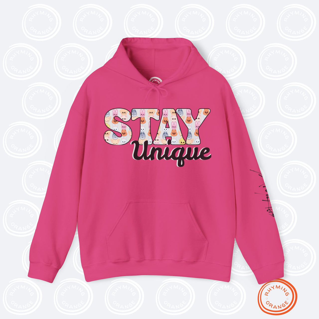 Custom Stray Kids SKZoo STAY Motivation Comfort Colors Hoodie, StrayKids Inspirational Design Hooded Sweatshirt, SKZ KPop Merch Shirt