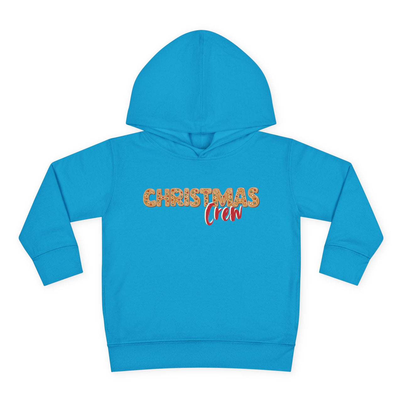 Christmas Crew Gingerbread Toddler Hoodie, Holidays Kids Hooded Sweatshirt, Family Matching Pajamas Outfits