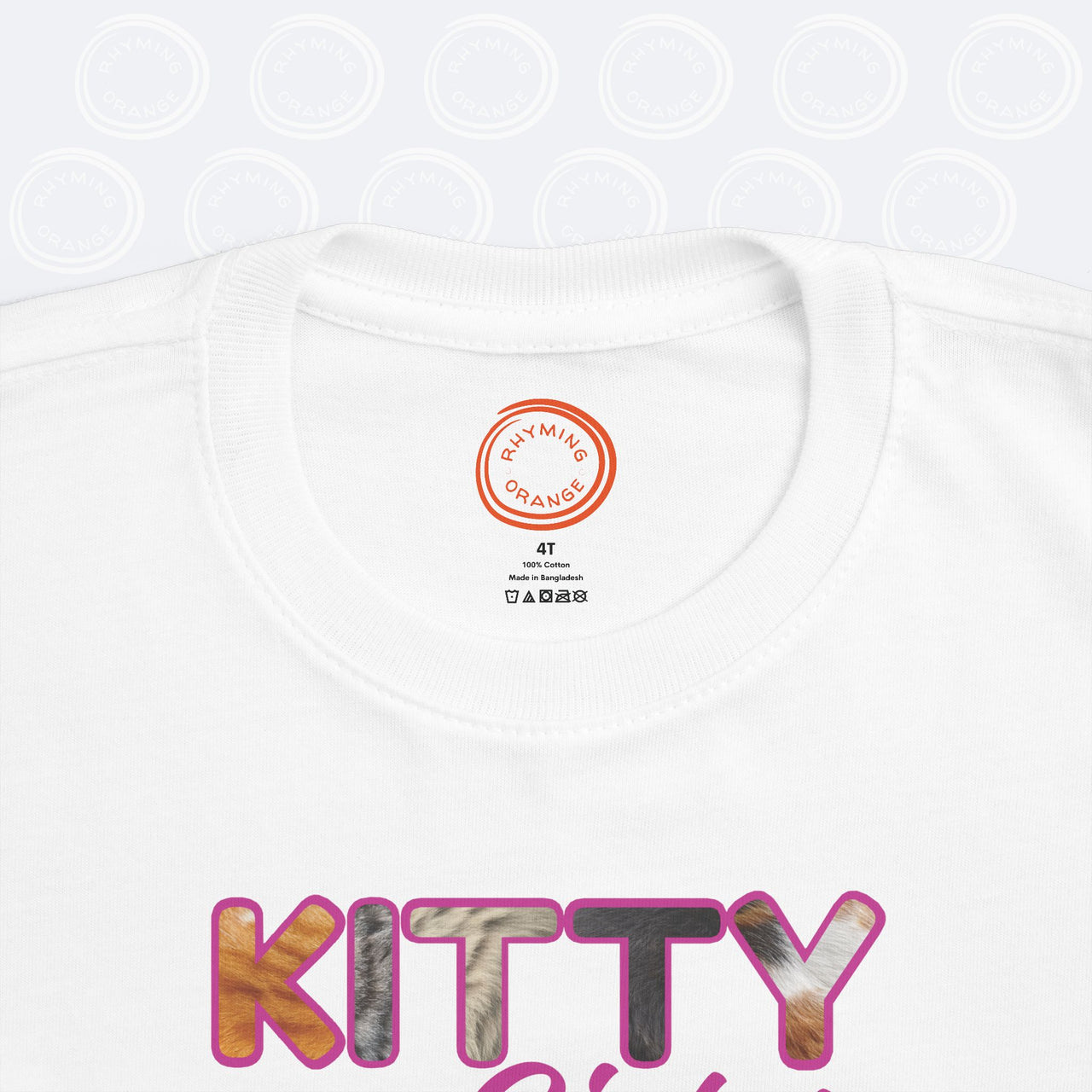 Custom Toddler Tee for Cat Brother or Sister, Furry Letter Pet Sibling, Birthday or Baby Shower Gift, Expecting Mom Gift, Kid Gift