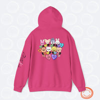 Thumbnail for Aniteez Candy Hearts Hoodie, ATEEZ Valentine's Unisex Hooded Sweatshirt, KPop Merch Shirt