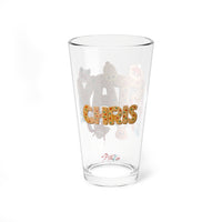 Thumbnail for Personalized Stray Kids SKZoo Holiday Pint Glass, Custom SKZ STAY Merry Gingerbread 16 oz Mixer, StrayKids Quokka Bbokari BangChan Merch