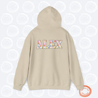 Thumbnail for Personalized Stray Kids SKZoo Letters Hoodie, Custom SKZ Unique Unisex Hooded Sweatshirt, StrayKids Name Sweatshirt Bbokari Jiniret Leebit