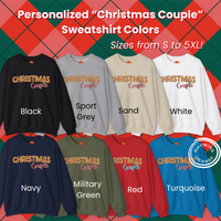 Thumbnail for Personalized Christmas Crew Gingerbread Sweatshirt Custom Holidays Shirts, Family Matching Outfits Adult Hoodie, Christmas Couple Pajamas