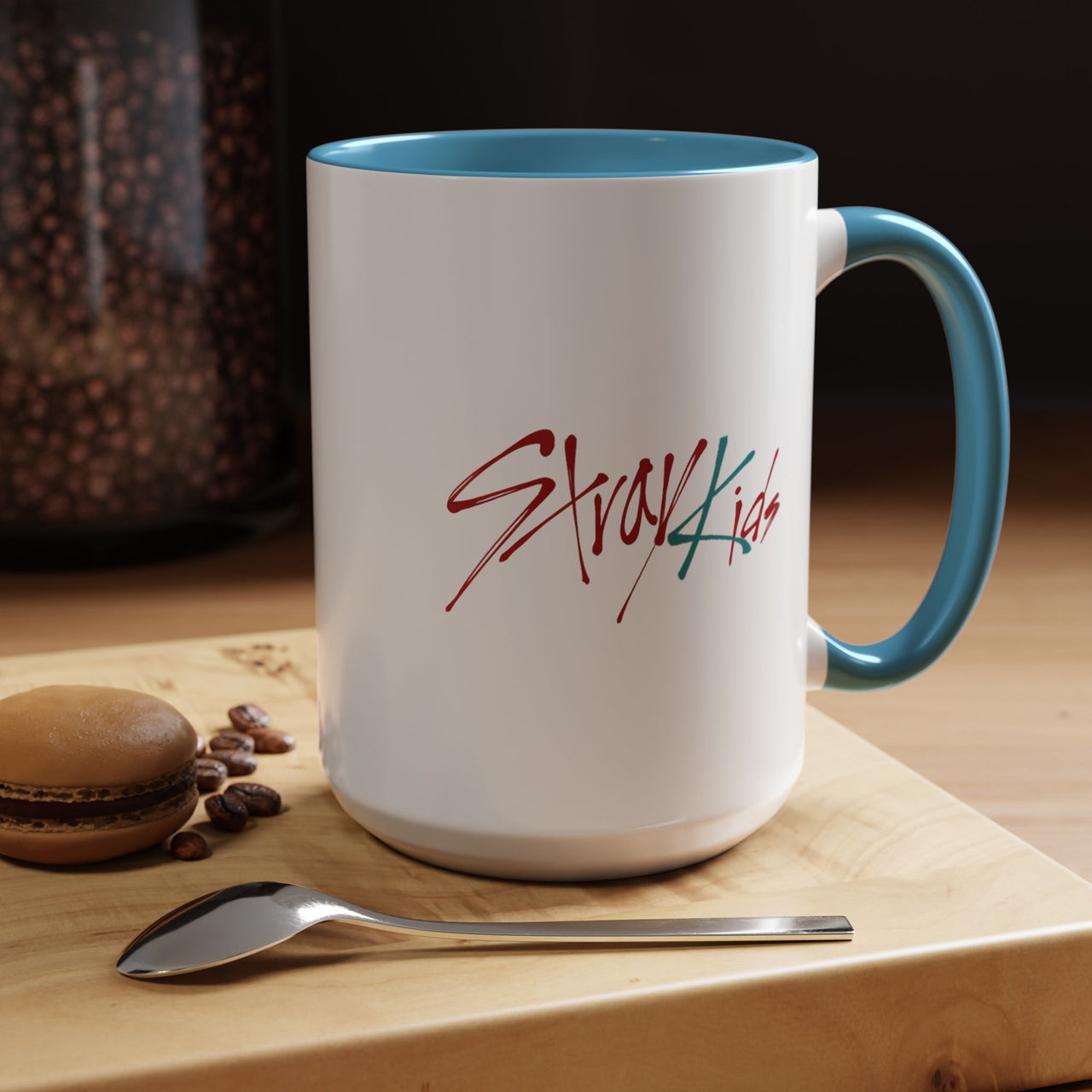 Stray Kids SKZoo Holiday Mug, 11oz 15oz STAY Merry Gingerbread Accent Mug, StrayKids Quokka Bbokari Bang Chan Lee Know Felix Changbin Merch