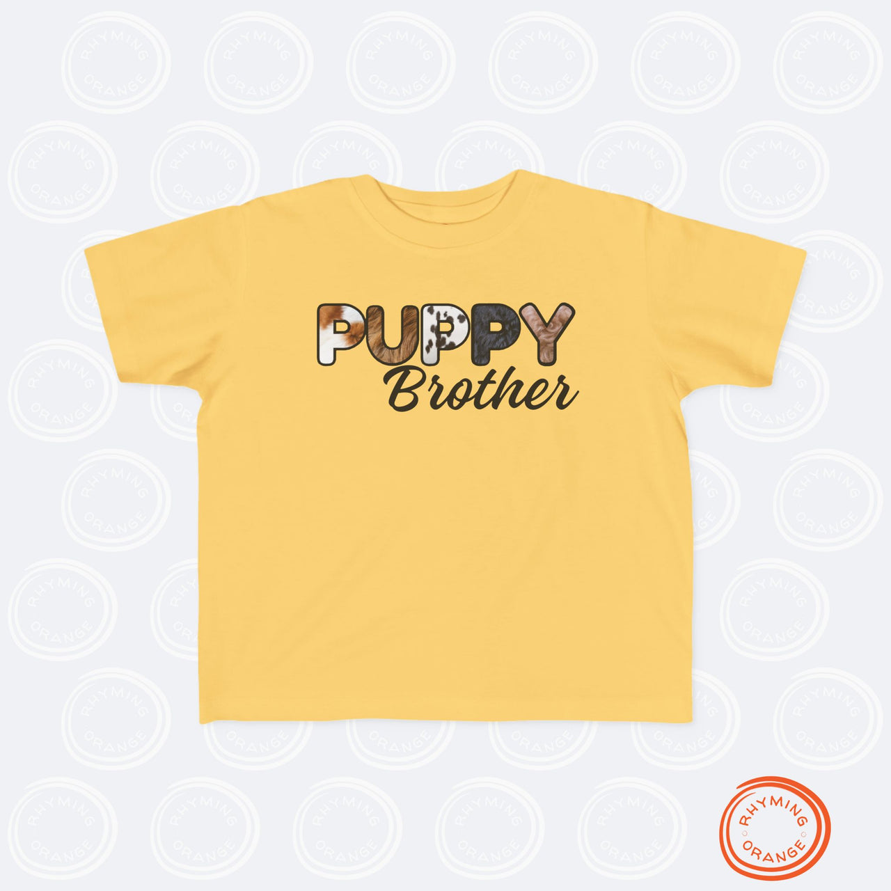 Dog Brother Toddler Tee, Furry Letter Custom Tshirt Pet Sibling, Birthday Gift, Expecting Mom Gift, Kid Dog Shirt, Family Pajamas, Boy tee