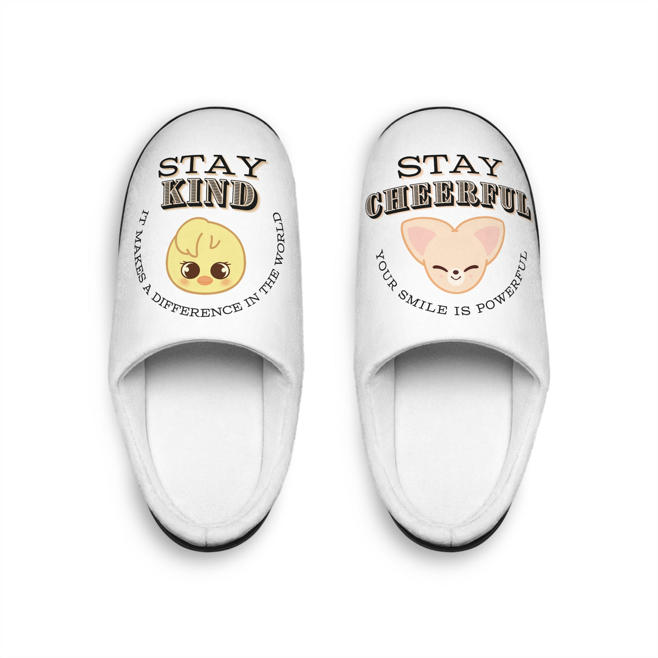 SKZoo Mix & Match Motivation Slippers, Stray Kids Inspirational Character Indoor Shoes, SKZ StrayKids Unique KPop Merch Bbokari Bangchan