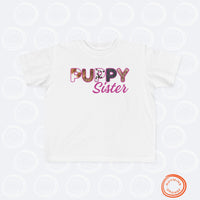 Thumbnail for Custom Toddler Tee for Dog Brother or Sister, Furry Letter Tshirt Pet Sibling, Birthday or Baby Shower Gift, Expecting Mom Gift, Kid Gift