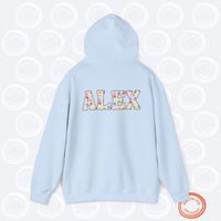 Thumbnail for Personalized Stray Kids SKZoo Letters Hoodie, Custom SKZ Unique Unisex Hooded Sweatshirt, StrayKids Name Sweatshirt Bbokari Jiniret Leebit