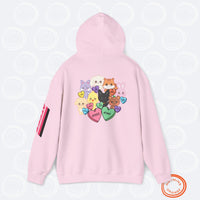 Thumbnail for Aniteez Candy Hearts Hoodie, ATEEZ Valentine's Unisex Hooded Sweatshirt, KPop Merch Shirt