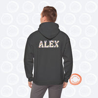 Thumbnail for Personalized Aniteez Letters Hoodie, Custom Ateez Unique Unisex Hooded Sweatshirt, Ateez Name Sweatshirt