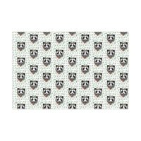 Thumbnail for Pandas and Pines Vintage Gift Wrapping Paper, Panda Bear Holiday Gift Wrap, Christmas Jungle Print Paper