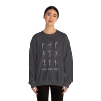 Thumbnail for Halloween Dancing Skeleton Crewneck Sweatshirt, Deadly Dance Moves Ballet Sweatshirt, Halloween shirt, funny sweatshirt, dancer shirt