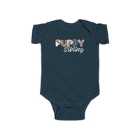 Thumbnail for Baby Announcement Bodysuit, Custom Shower Gift for Dog Owners, Dog Sibling Onesie Pregnancy Gift, Furry Letter Infant Onesie, Expecting Mom