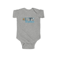 Thumbnail for Custom Infant Bodysuit for Dog Brother or Sister, Furry Letter Onesie for Pet Sibling, Baby Shower Gift, New Baby Gift, Expecting Mom Gift