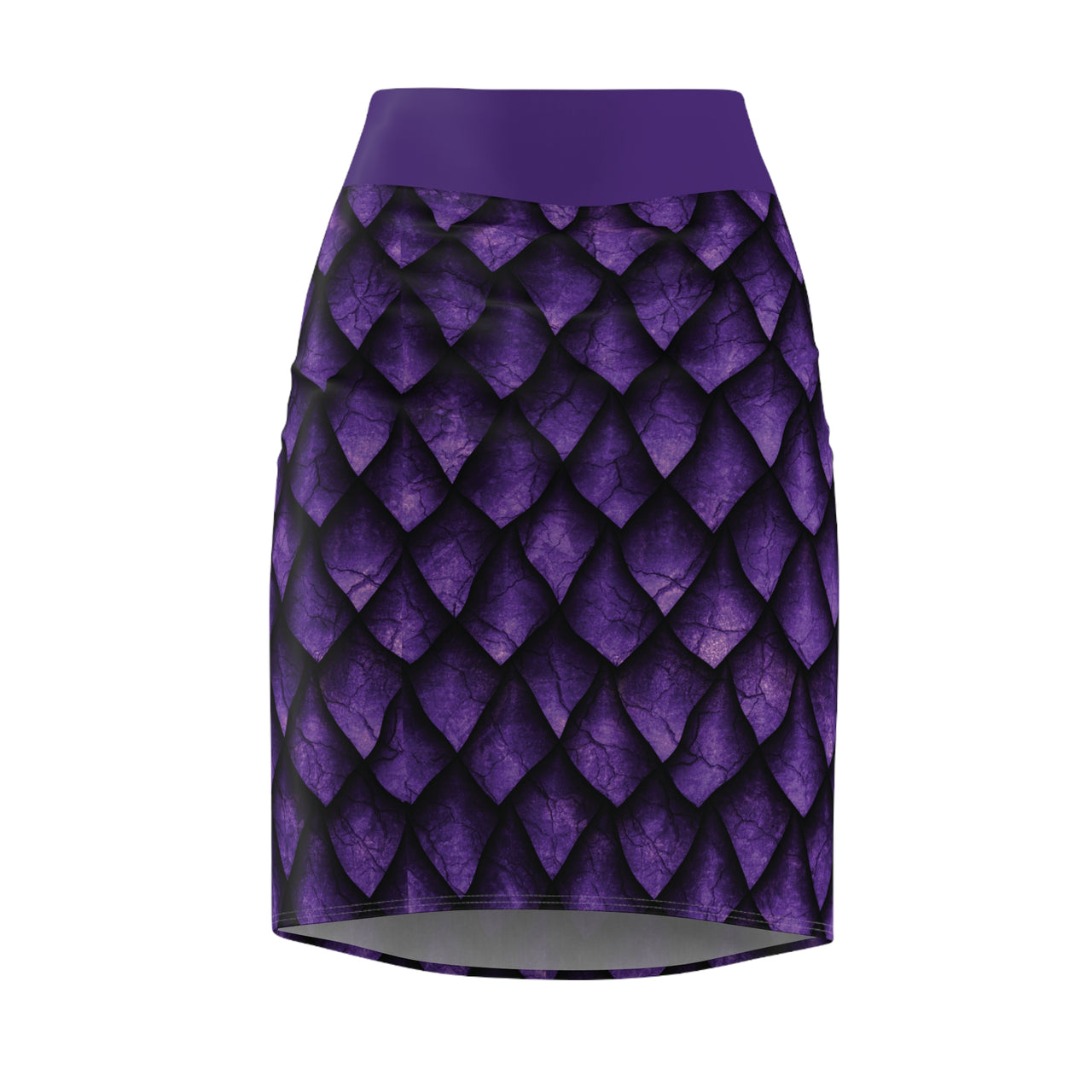 Dragon Scales Pencil Skirt, Purple Fantasy Clothing Dress, Gothic Medieval Core, Cosplay Elven Mystical Costume