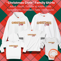 Thumbnail for Personalized Christmas Crew Gingerbread Toddler Hoodie, Custom Holidays Kids Hooded Sweatshirt, Family Matching Pajamas Outfits