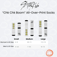 Thumbnail for Stray Kids Socks, Bbokari Chk Chk Boom StrayKids Sublimation Socks, Kpop Merch, Funny SKZoo Socks, Felix Bangchan Fan Gift