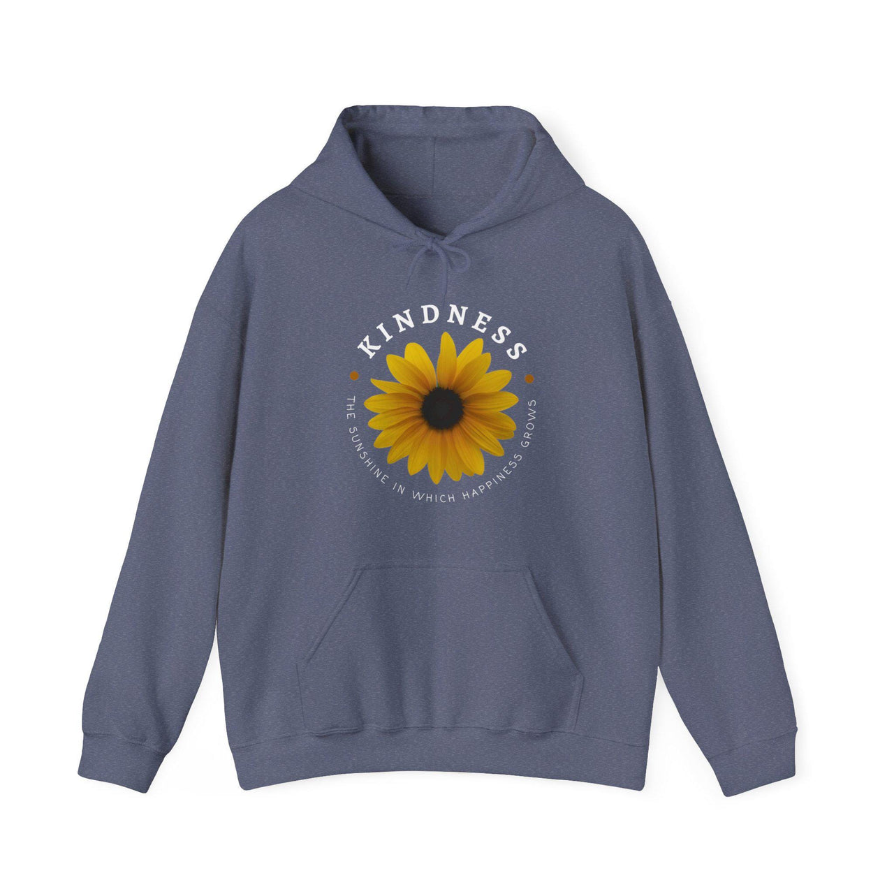 Kindness The Sunshine in which Happiness Grows Unisex Hooded Sweatshirt, Kindness sweatshirt, gift idea, positivity, positive affirmation