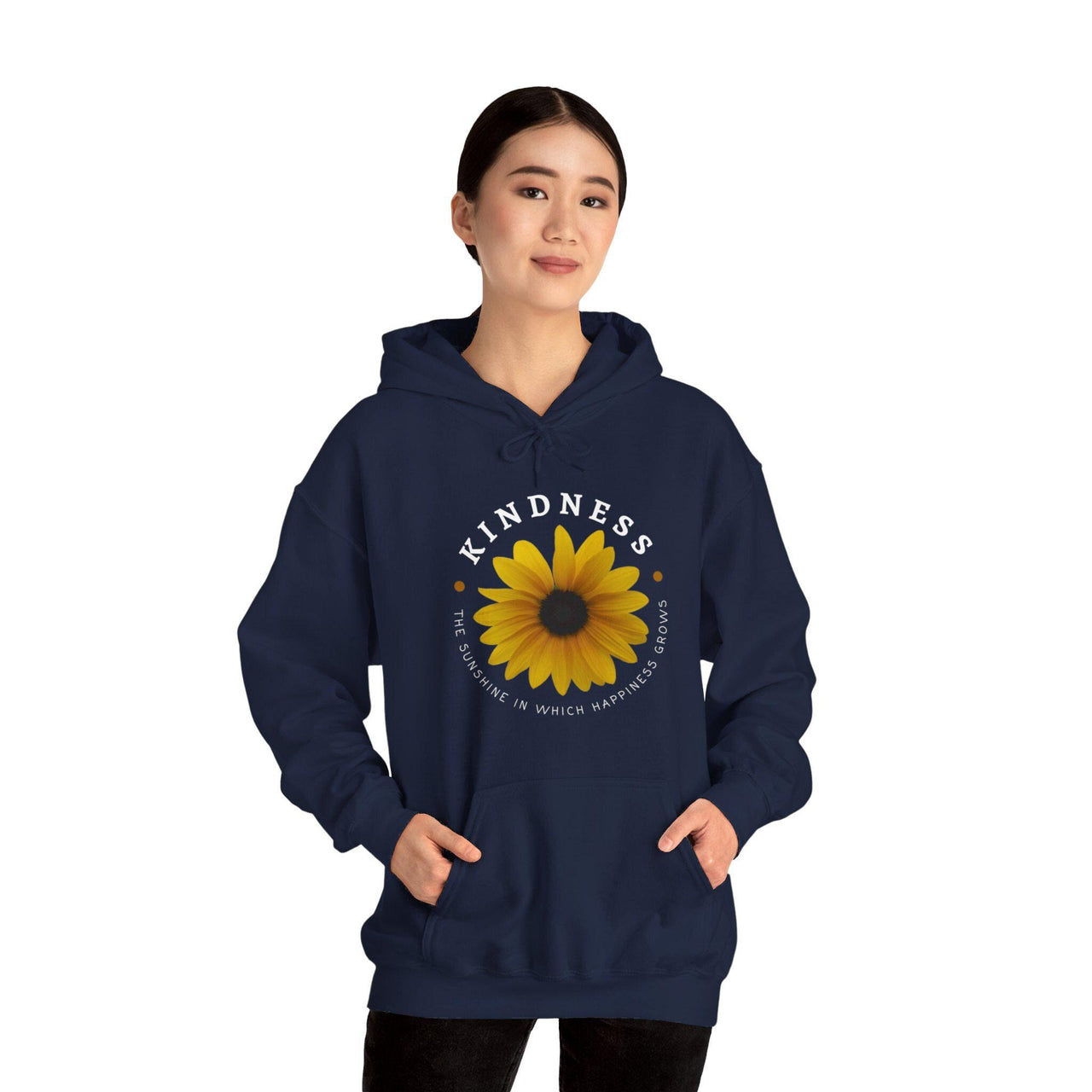 Kindness The Sunshine in which Happiness Grows Unisex Hooded Sweatshirt, Kindness sweatshirt, gift idea, positivity, positive affirmation