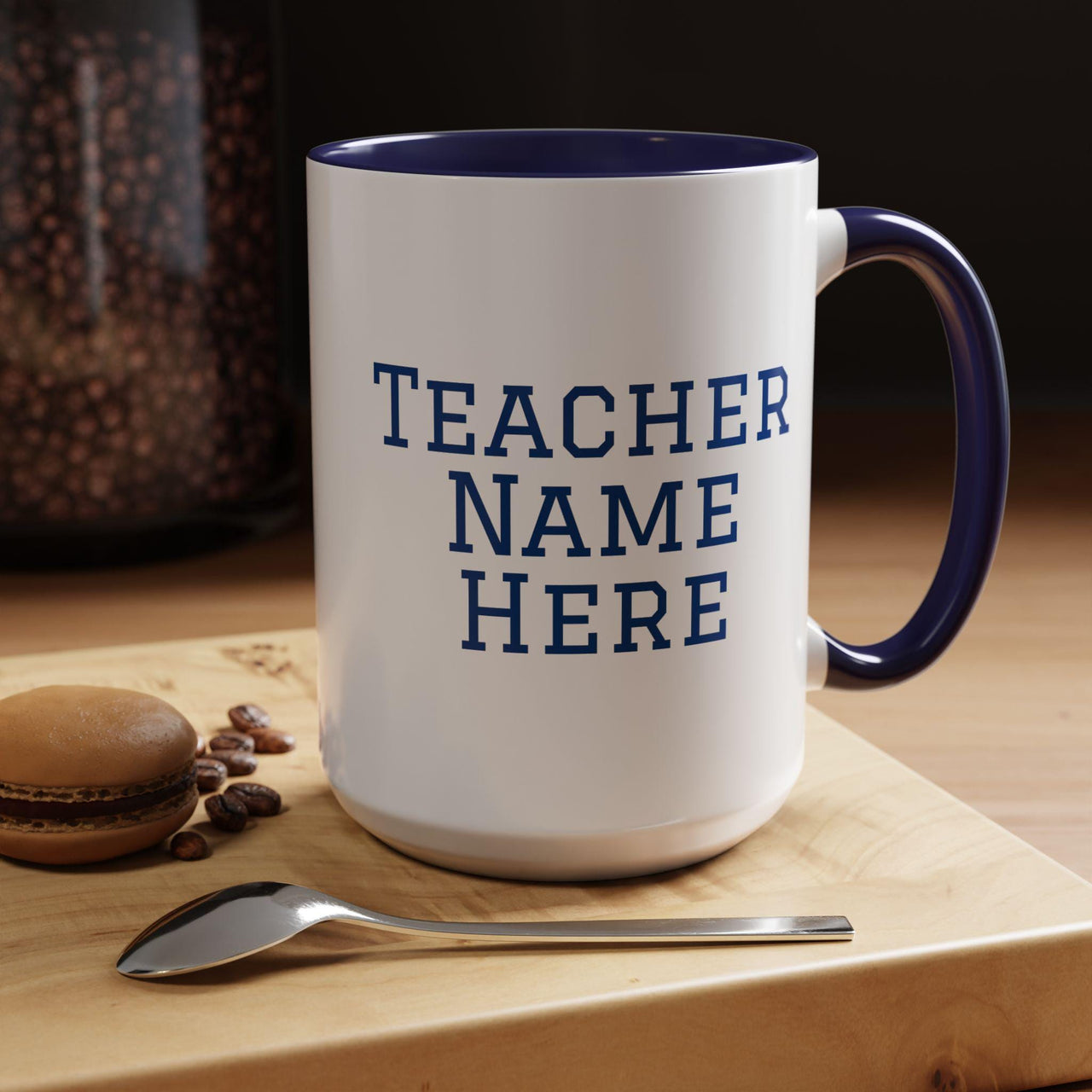 PERSONALIZED Gold Medal Teacher Coffee Mug (15oz)