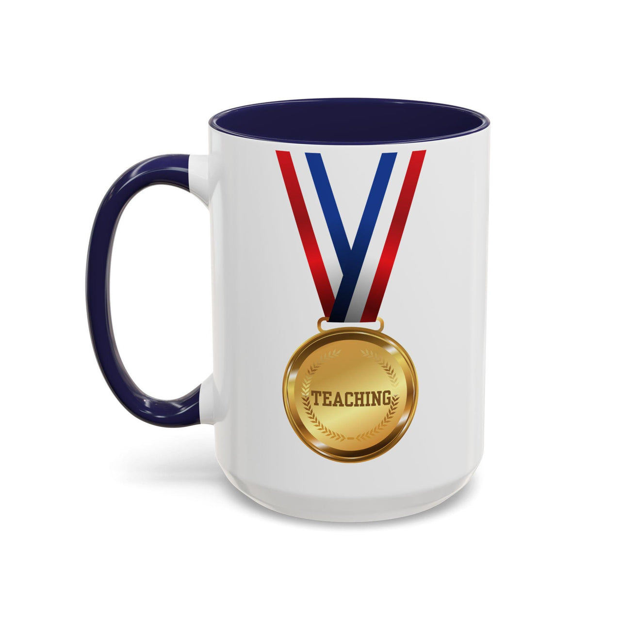 PERSONALIZED Gold Medal Teacher Coffee Mug (15oz)