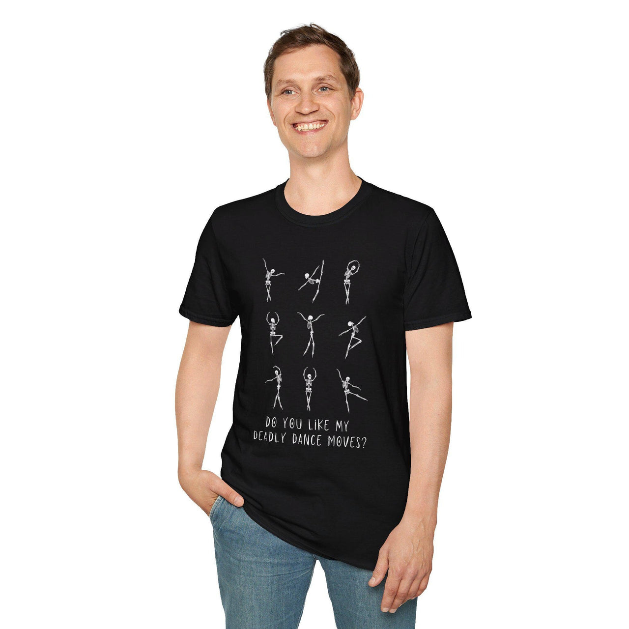 Halloween dancing skeletons tee, Do You Like My Deadly Dance Moves t-shirt, Halloween shirt