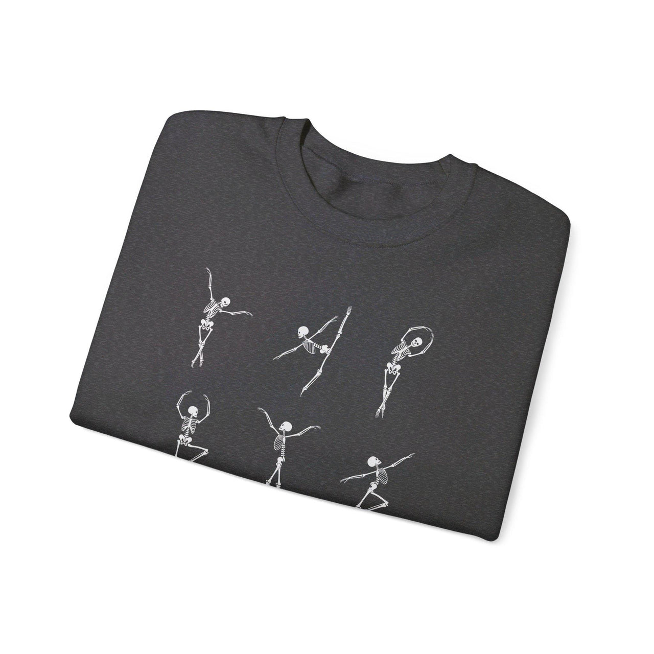 Halloween Dancing Skeleton Crewneck Sweatshirt, Deadly Dance Moves Ballet shirt