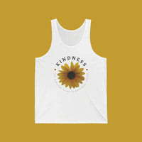 Thumbnail for Kindness The Sunshine in Which Happiness Grows Tank,  kindness shirt, comfort tee